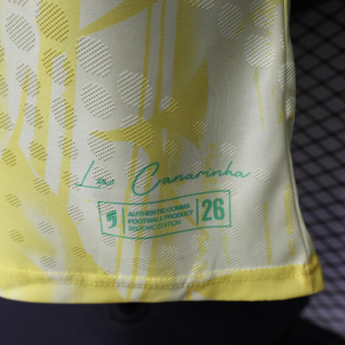 Brésil - Édition Spéciale Jaune 2026 Player - Choppe ton maillot