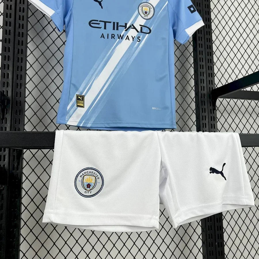 Kit enfant Manchester City DOM 25/26 - Choppe ton maillot