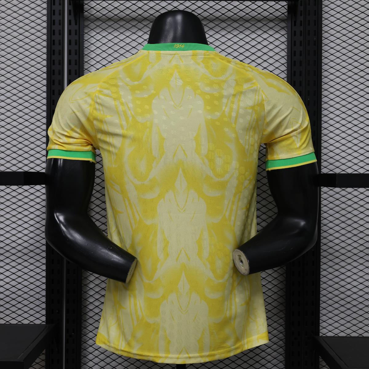 Brésil - Édition Spéciale Jaune 2026 Player - Choppe ton maillot
