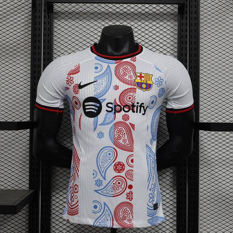Barcelone 24/25 White Special Player Version - Choppe ton maillot
