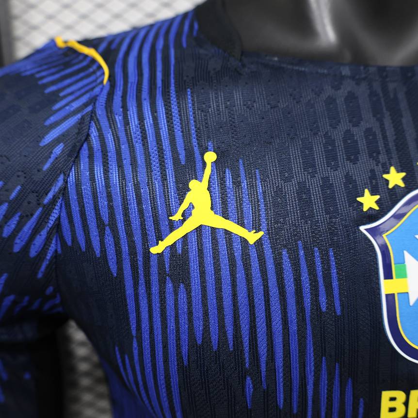 Brésil Extérieur Coupe Du Monde 2026 Player Version Long Sleeve - Choppe ton maillot