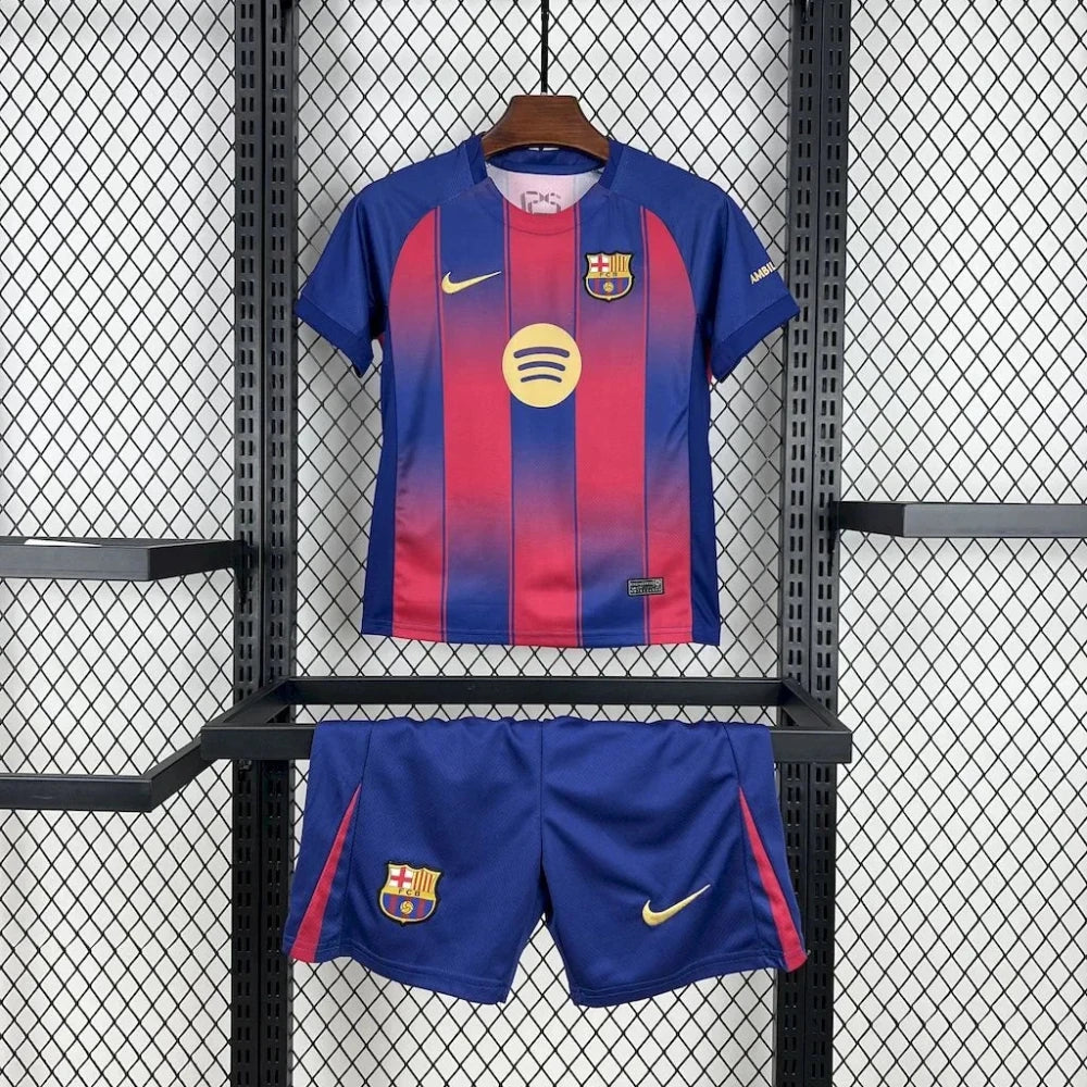 Kit enfant FC Barcelone DOM 25/26 - Choppe ton maillot