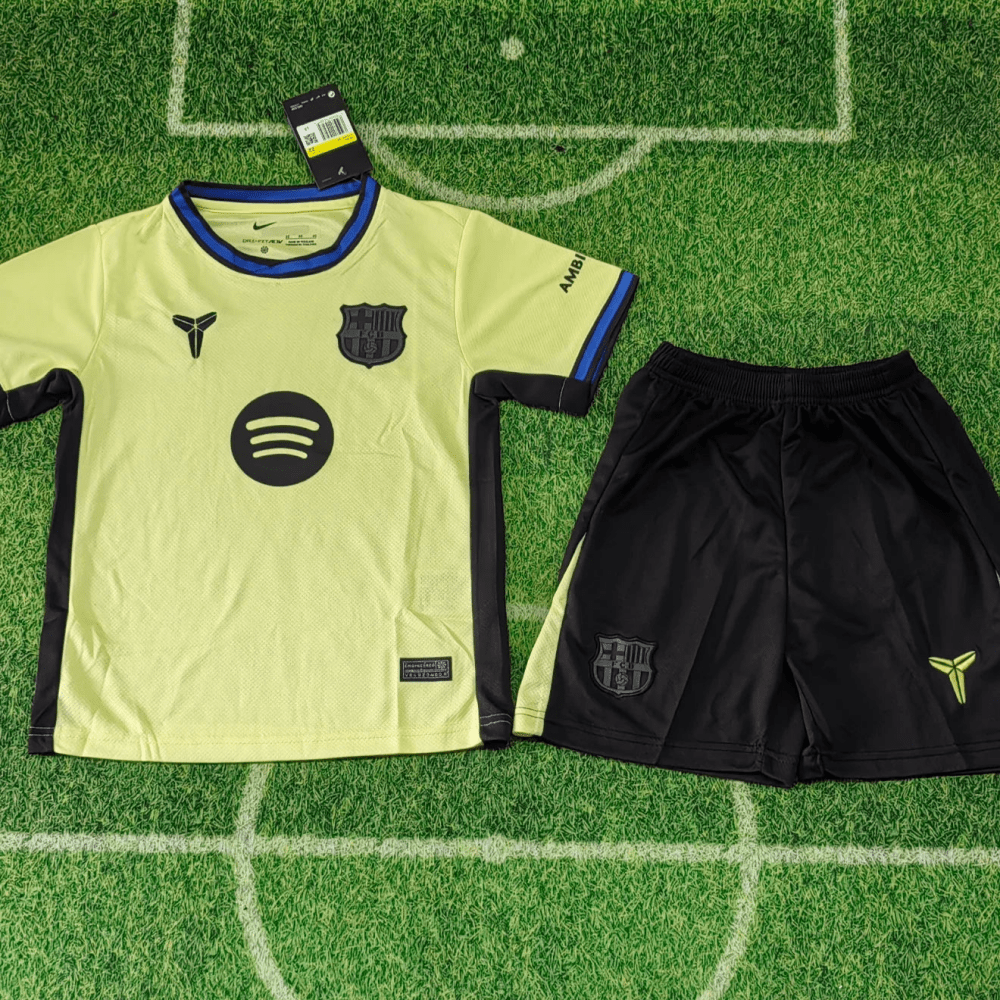 Kit enfant FC Barcelone EXT 25/26 - Choppe ton maillot